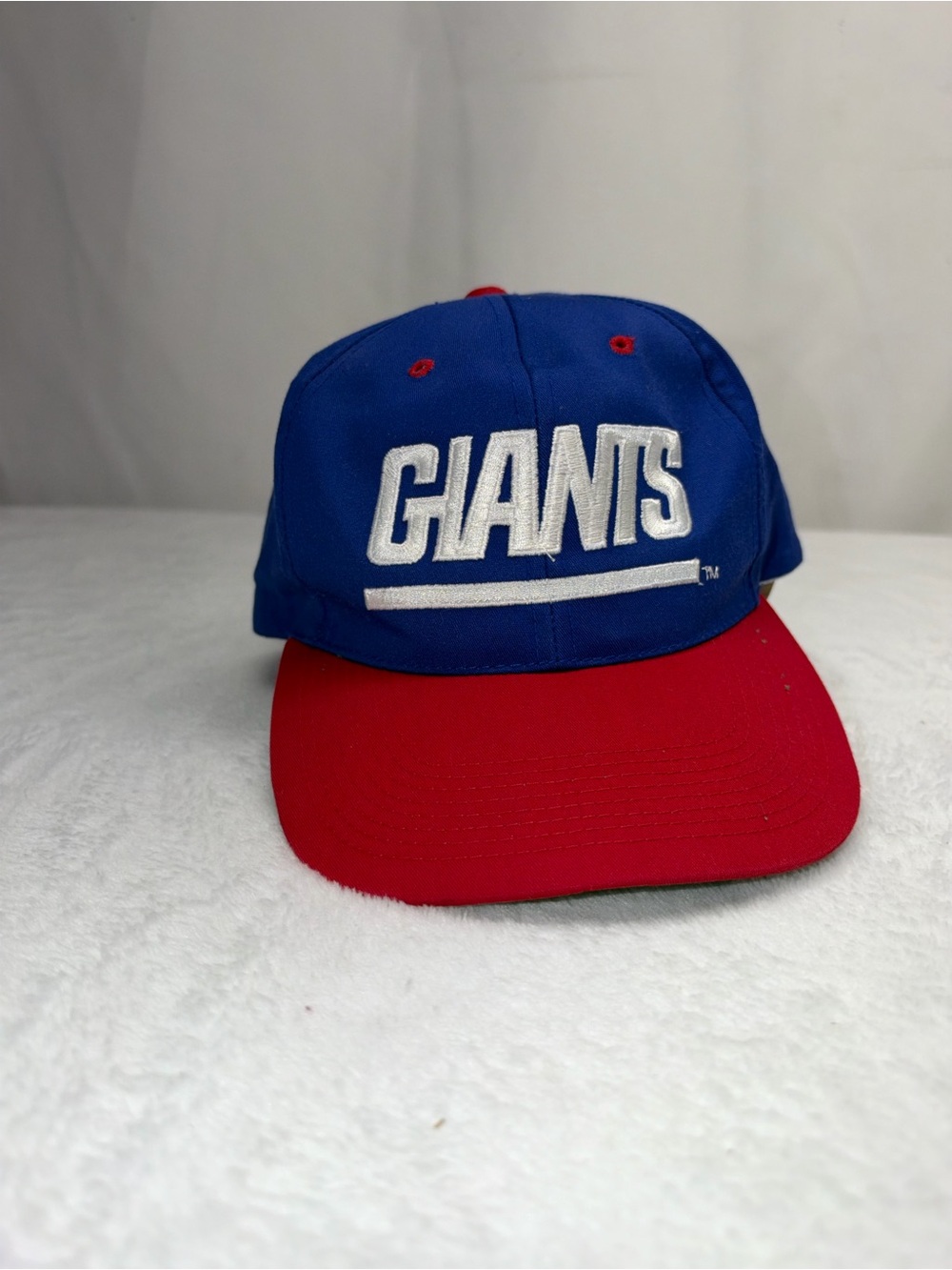 Vintage New York Giants Hat Snapback Sports Specialties Back Script Cap NFL 90s